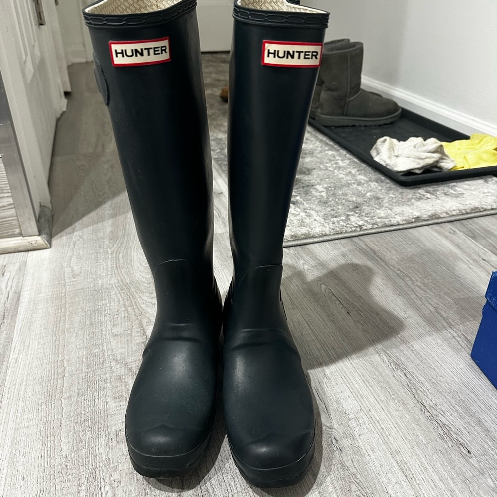 Hunter Classic Black Waterproof Boots